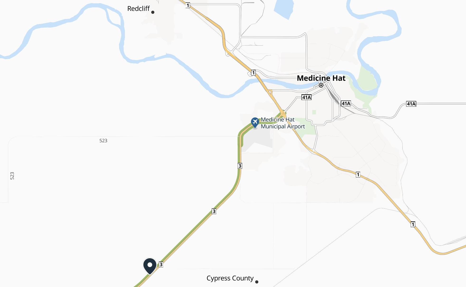 Gas City Commandos location map